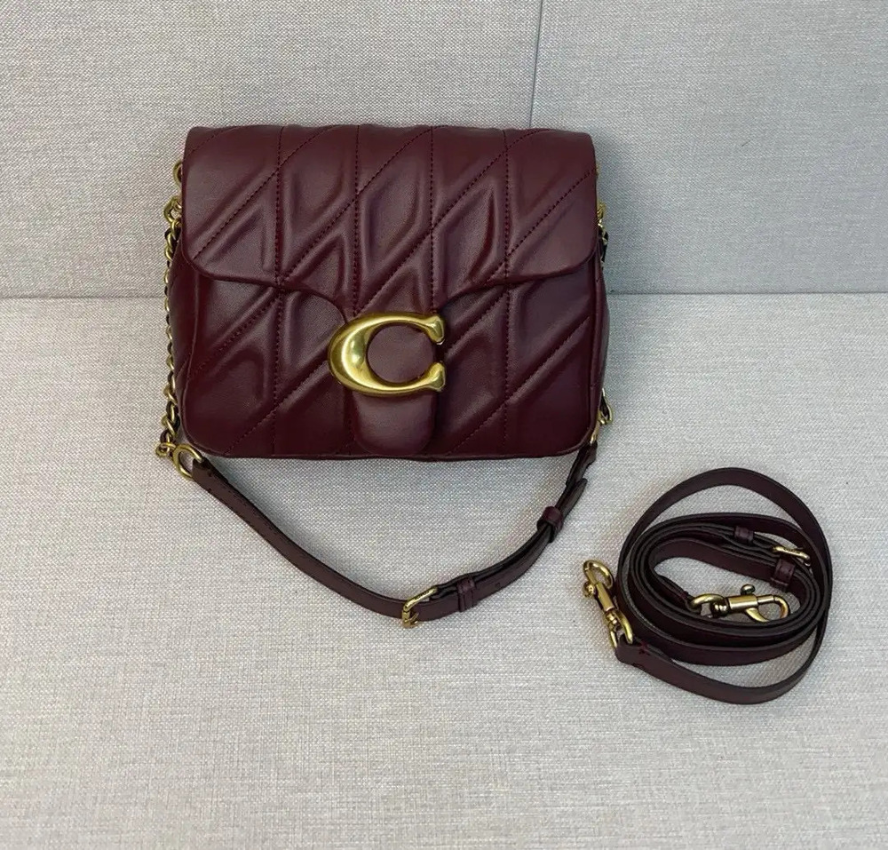 Coach Dark red shoulder bag